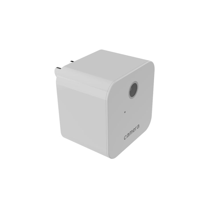 S6 Smart Home Monitor, Built-in Microphone, Supports WIFI &155 degree Wide-angle Lens & TF Card & USB & Plug