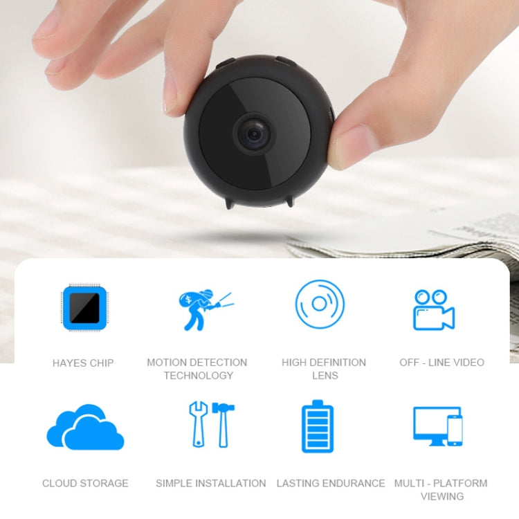 A11 HD 1920 x 1080P IP Camera Wireless WiFi Smart Security Camera, Support TF Card, USB, 150 Degree Wide Angle