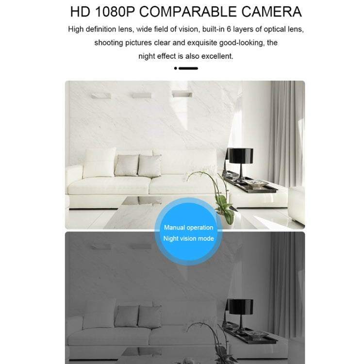 A11 HD 1920 x 1080P IP Camera Wireless WiFi Smart Security Camera, Support TF Card, USB, 150 Degree Wide Angle