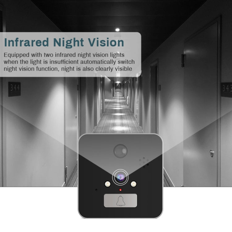 TS-MTK509 5 inch 1080P Smart Electronic Camera Eye Household Visible Doorbell, Android Version