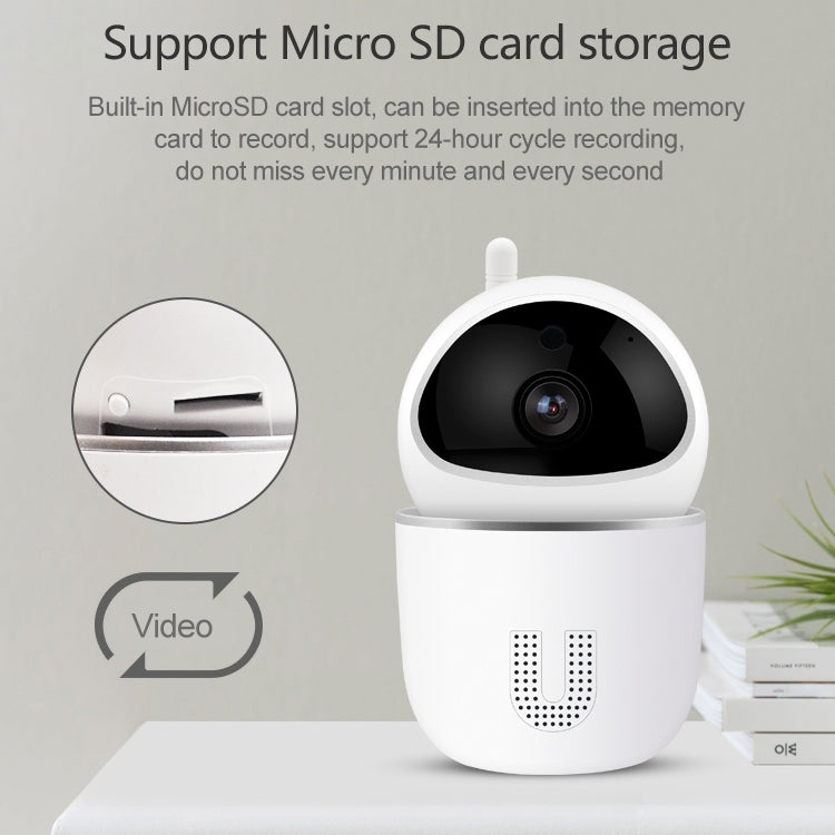 Y11 2 Million Pixels Household Rotatable Wireless WiFi HD Camera, Support Infrared Night Vision & Mobile Phone Remote Monitoring & Motion Detection / Alarm & Two-way Voice & TF Card