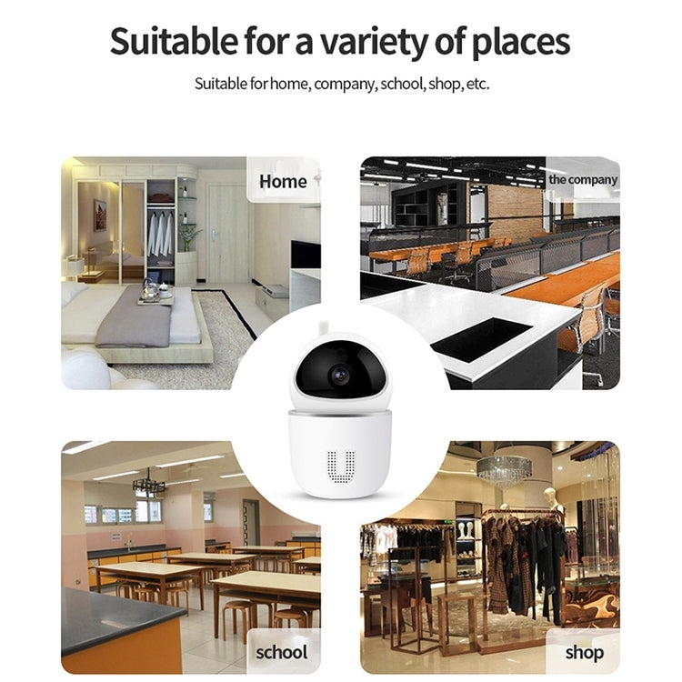 Y11 2 Million Pixels Household Rotatable Wireless WiFi HD Camera, Support Infrared Night Vision & Mobile Phone Remote Monitoring & Motion Detection / Alarm & Two-way Voice & TF Card