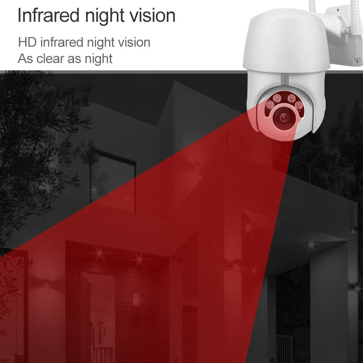 EC76 1080P WiFi IP66 Waterproof IP Camera, Support TF Card / Infrared Night Vision / Motion Detection, EU Plug