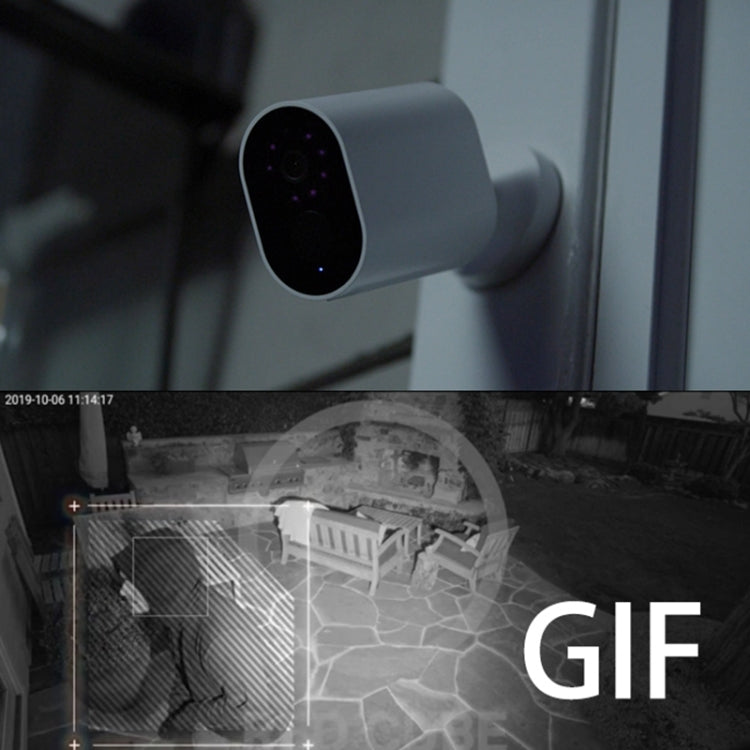 IMILAB EC2 1080P Waterproof WiFi Smart Home Security IP Camera with AI Technology, Global Version (White)
