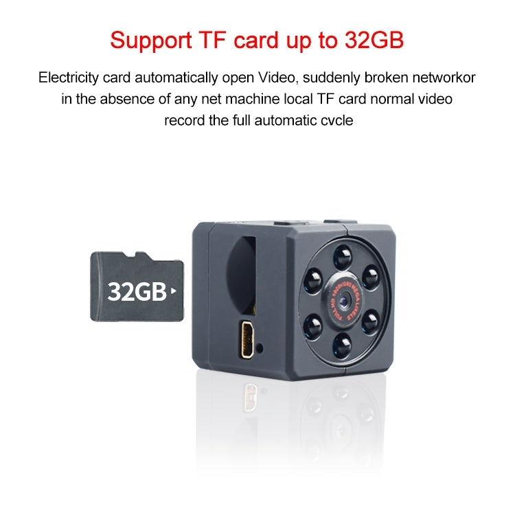 MD18A 1080P Smart Camera Digital Home Video Camera, Support Infrared Night Vision / Motion Detection / TF Card