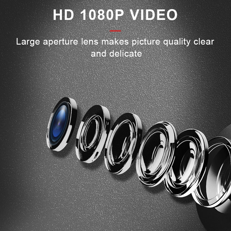 MD18A 1080P Smart Camera Digital Home Video Camera, Support Infrared Night Vision / Motion Detection / TF Card