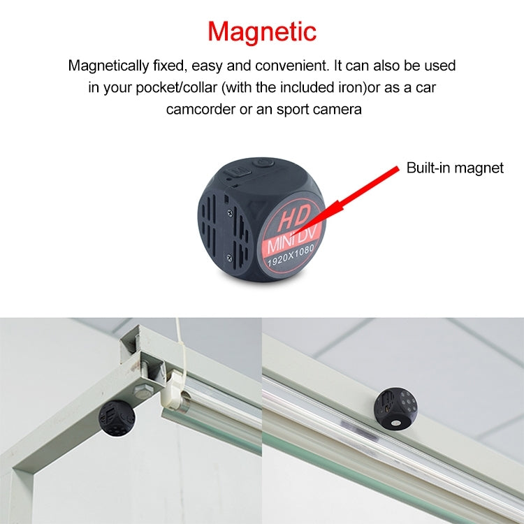 MD21 1080P HD Wireless Camera Sports Outdoor Home Computer Camera, Support Infrared Night Vision / Motion Detection
