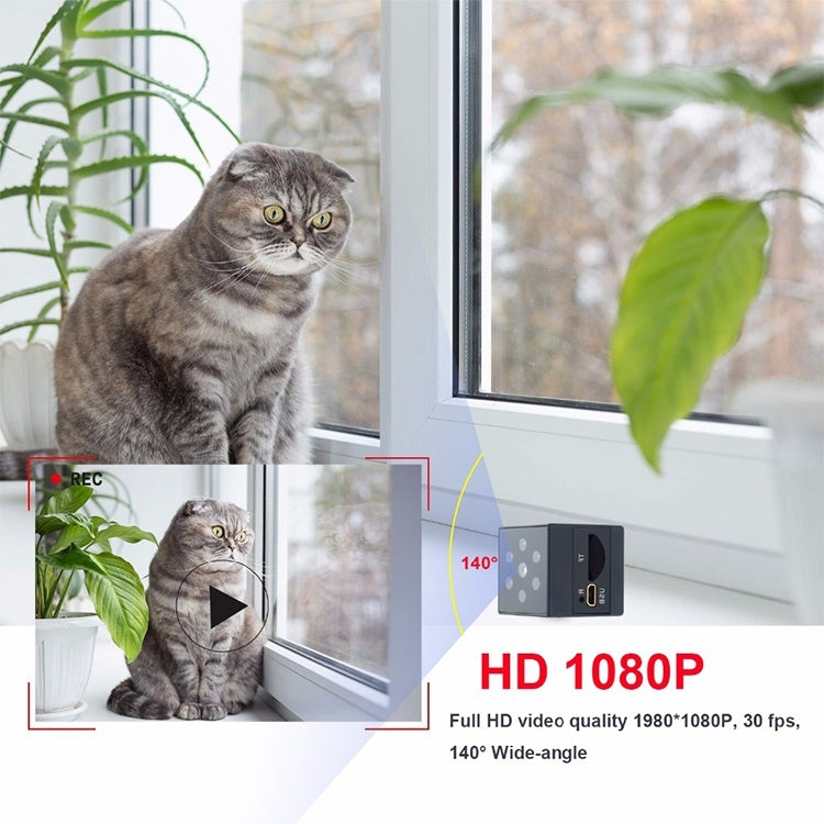 MD23 1080P HD Wireless Camera Sports Outdoor Home Computer Camera, Support Infrared Night Vision / Motion Detection / TF Card