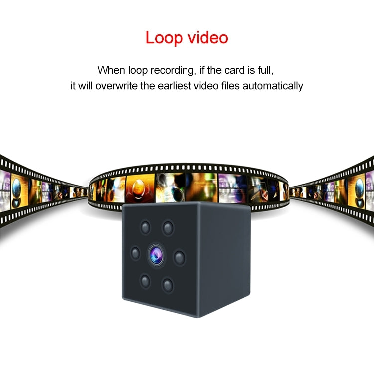 MD23 1080P HD Wireless Camera Sports Outdoor Home Computer Camera, Support Infrared Night Vision / Motion Detection / TF Card