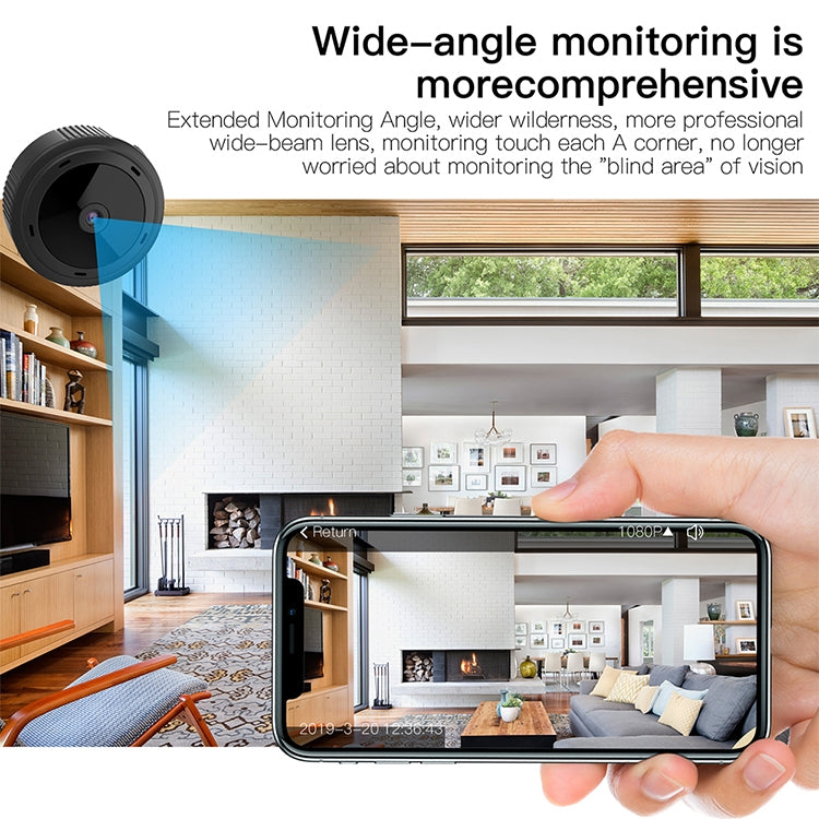 W10 1080P Home Long-distance Security HD Infrared Night Vision Camera