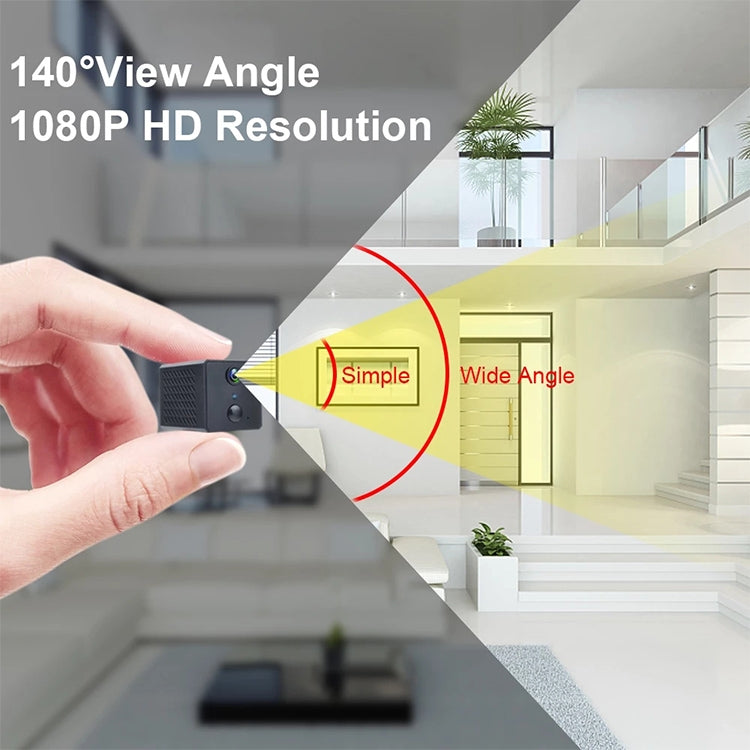 W81 1080P WiFi PIR Human Body Sensing Camera, EU Version, Support Motion Detection / Infrared Night Vision / Two-way Intercom