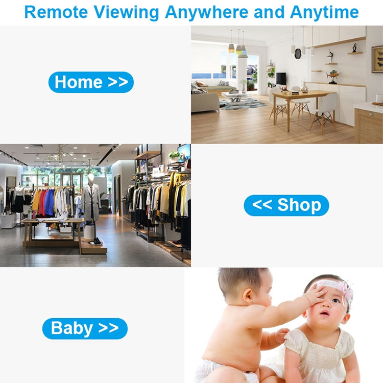 W81 1080P WiFi PIR Human Body Sensing Camera, EU Version, Support Motion Detection / Infrared Night Vision / Two-way Intercom