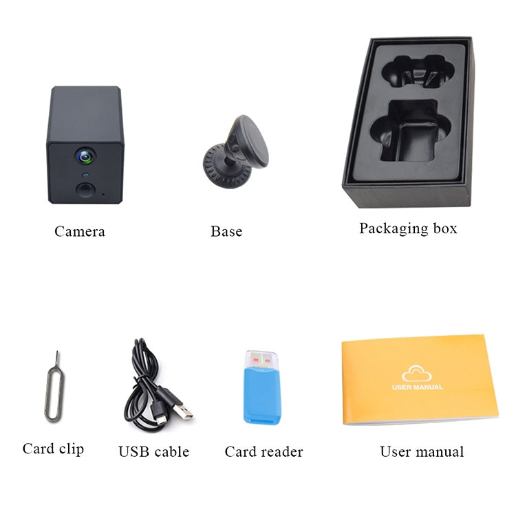 W81 1080P WiFi PIR Human Body Sensing Camera, EU Version, Support Motion Detection / Infrared Night Vision / Two-way Intercom