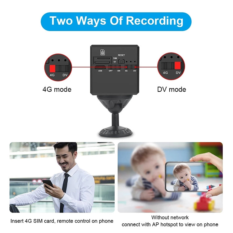 W81 1080P WiFi PIR Human Body Sensing Camera, EU Version, Support Motion Detection / Infrared Night Vision / Two-way Intercom