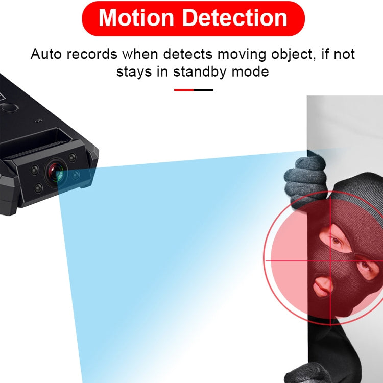 WD6B 4K WiFi Wireless Remote Home Network HD Camera, Support Motion Detection / Infrared Night Vision / TF Card