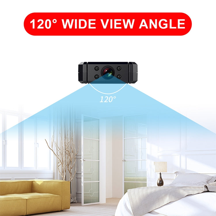 WD6B 4K WiFi Wireless Remote Home Network HD Camera, Support Motion Detection / Infrared Night Vision / TF Card