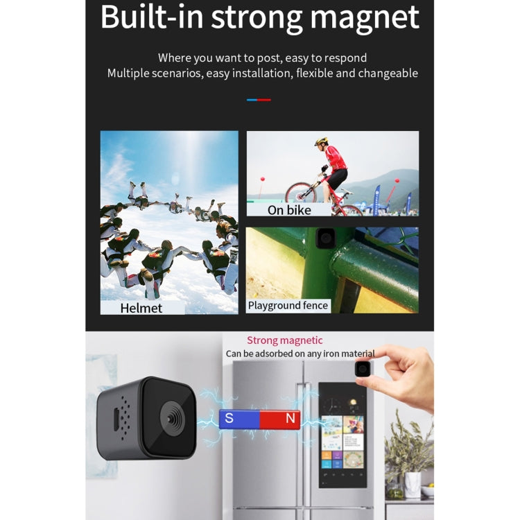 SQ28 1080P Mini Waterproof HD Smart Camera, Support Night Vision & Motion Detection