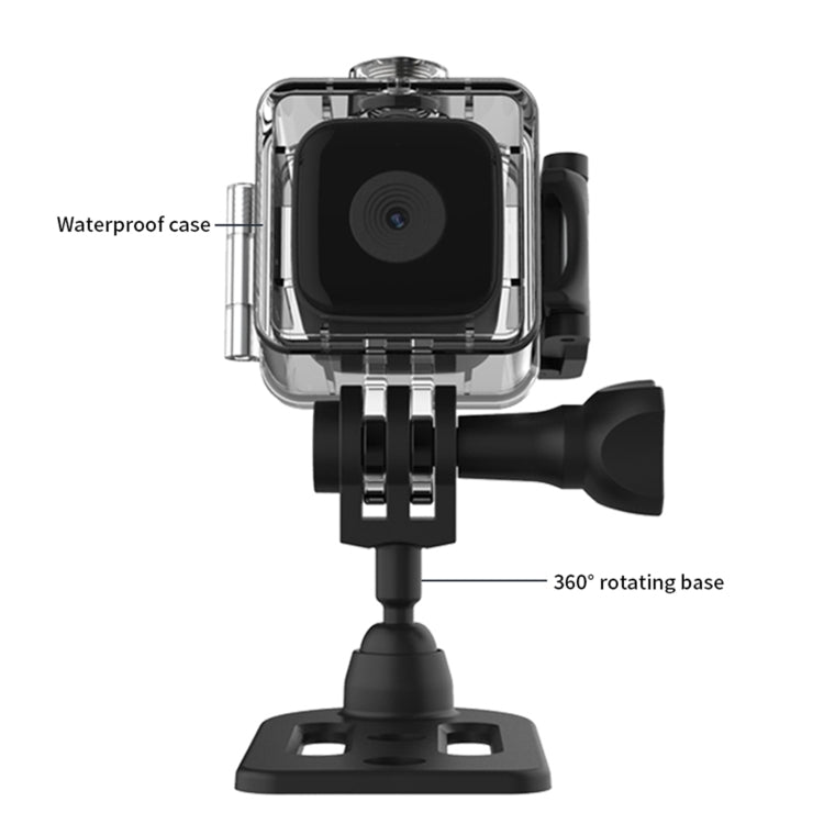 SQ28 1080P Mini Waterproof HD Smart Camera, Support Night Vision & Motion Detection