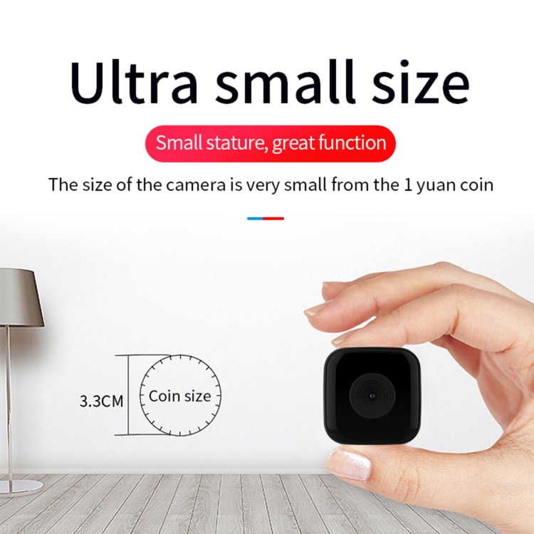 SQ28 1080P Mini Waterproof HD Smart Camera, Support Night Vision & Motion Detection