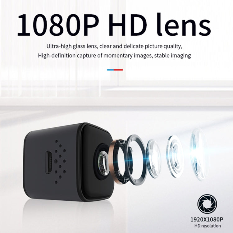 SQ28 1080P Mini Waterproof HD Smart Camera, Support Night Vision & Motion Detection
