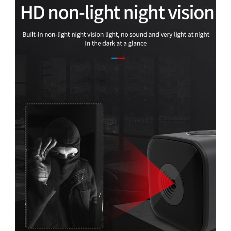 SQ28 1080P Mini Waterproof HD Smart Camera, Support Night Vision & Motion Detection