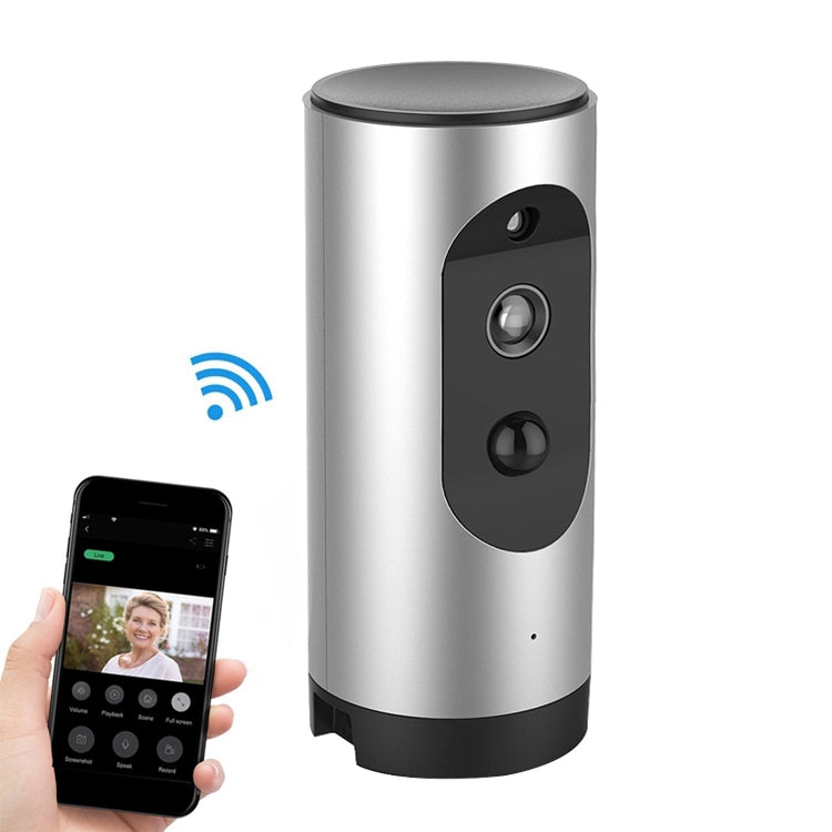 VESAFE VS-Y2 Indoor Security 2.0 MP HD 1080P Smart Wireless Wifi IP Camera, Support Night Vision & PIR Detection & TF Card, Built-in Mic