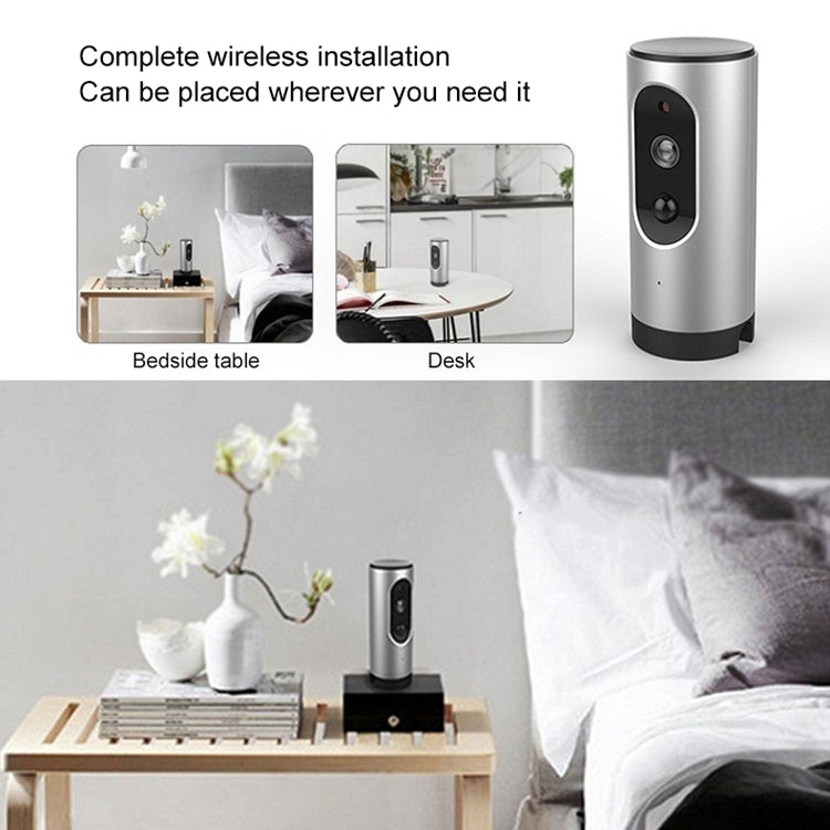 VESAFE VS-Y2 Indoor Security 2.0 MP HD 1080P Smart Wireless Wifi IP Camera, Support Night Vision & PIR Detection & TF Card, Built-in Mic