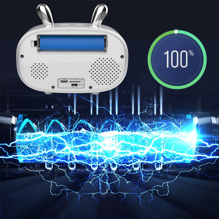 F11 Bluetooth Speaker Wireless Camera with Clock Display, Support Night Vision / Motion Detection / TF Card
