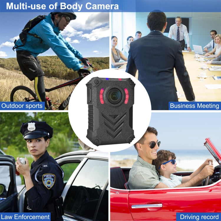 A12 1080P HD 150 Degrees View Angle Field Recorder with Clip, Support Infrared Night Vision & TF Card