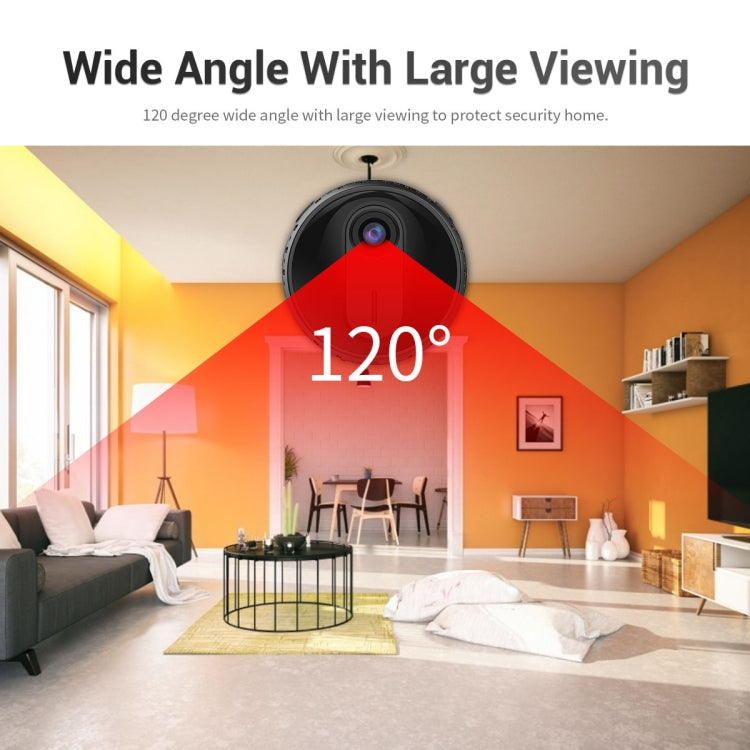 G30 HD 1080P WiFi IP Camera, Support Night Vision & Motion Detection & TF Card (Black)