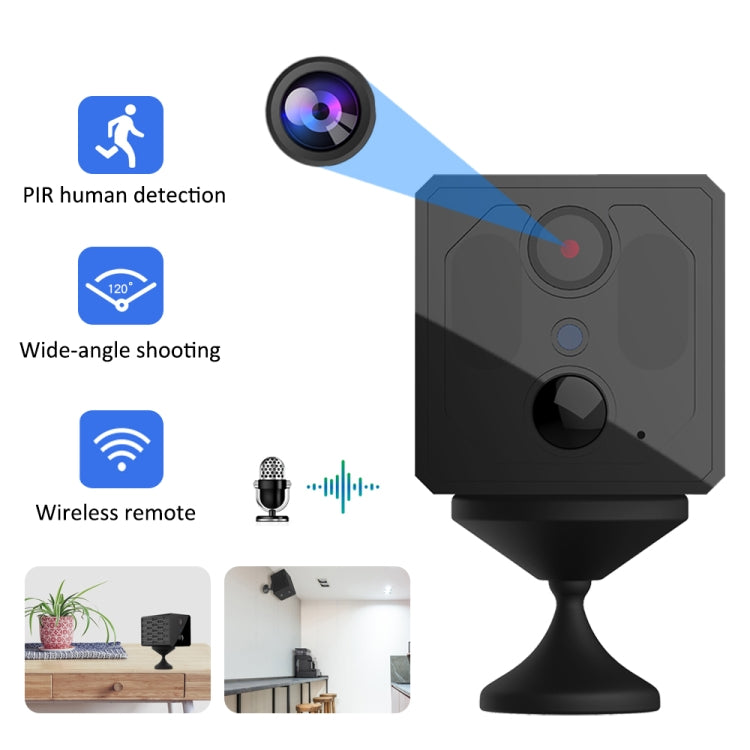 S3 Standard Version 1080P HD Wireless Home Security Camera, Support Two-way Voice Intercom & Humanoid Detection & Motion Detection & TF Card