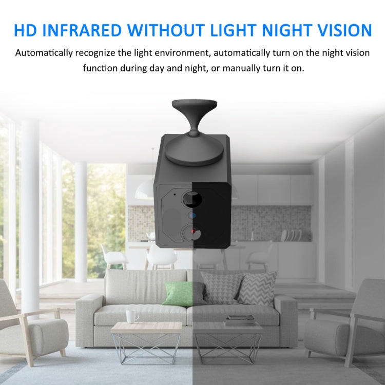 S3 Low Power Version 1080P HD Wireless Home Security Camera, Support Two-way Voice Intercom & Humanoid Detection & Motion Detection & TF Card