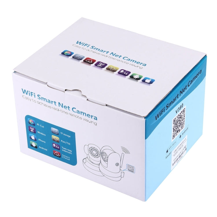 V380 HD 720P 1.0MP 360 Degree Rotatable AP Hotspot Connection IP Camera Wireless WiFi Smart Security Camera, Support Monitor Detection & IR Night Vision & Mobile Phone Remote Control & Two-way Talking