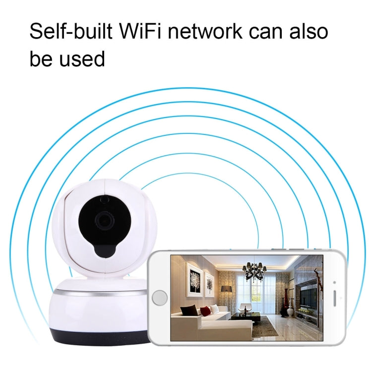 V380 HD 720P 1.0MP 360 Degree Rotatable AP Hotspot Connection P2P IP Camera Wireless WiFi Smart Security Camera, Support Monitor Detection & IR Night Vision & Mobile Phone Remote Control & Two-way Talking