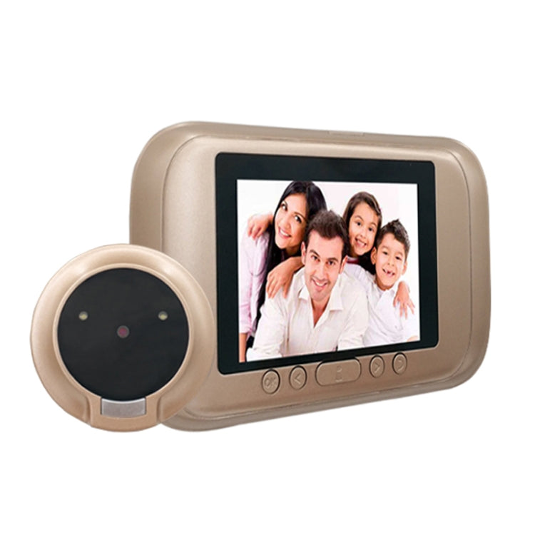 N07 3.5 inch Night Vision Camera Video Motion Detection Cat Eye Doorbell