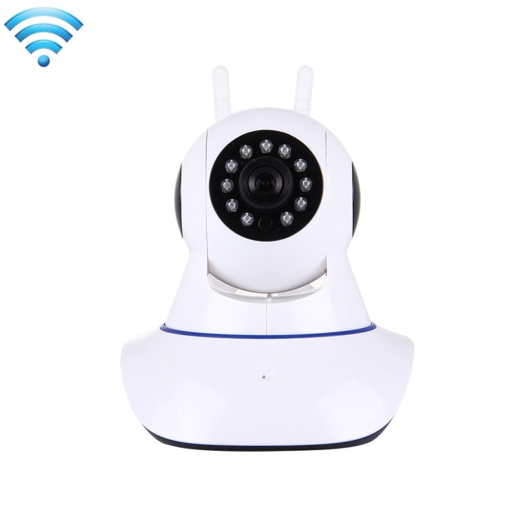 Smart Home Security IP Alarm Camera HD 360 Degrees Rotation PTZ Motion Detection Night Vision Remote Online Viewing Family Assistant, Support WiFi & TF Card & Mobile Phone Remote & Android / IOS / Windows OS