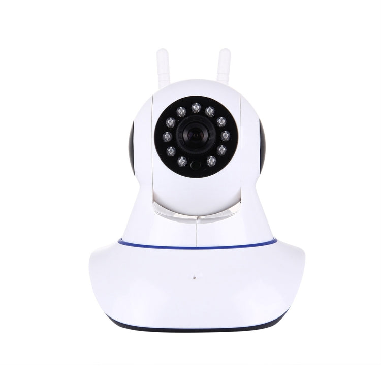 Smart Home Security IP Alarm Camera HD 360 Degrees Rotation PTZ Motion Detection Night Vision Remote Online Viewing Family Assistant, Support WiFi & TF Card & Mobile Phone Remote & Android / IOS / Windows OS