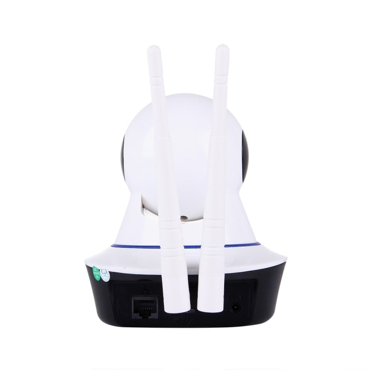 Smart Home Security IP Alarm Camera HD 360 Degrees Rotation PTZ Motion Detection Night Vision Remote Online Viewing Family Assistant, Support WiFi & TF Card & Mobile Phone Remote & Android / IOS / Windows OS