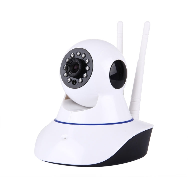 Smart Home Security IP Alarm Camera HD 360 Degrees Rotation PTZ Motion Detection Night Vision Remote Online Viewing Family Assistant, Support WiFi & TF Card & Mobile Phone Remote & Android / IOS / Windows OS