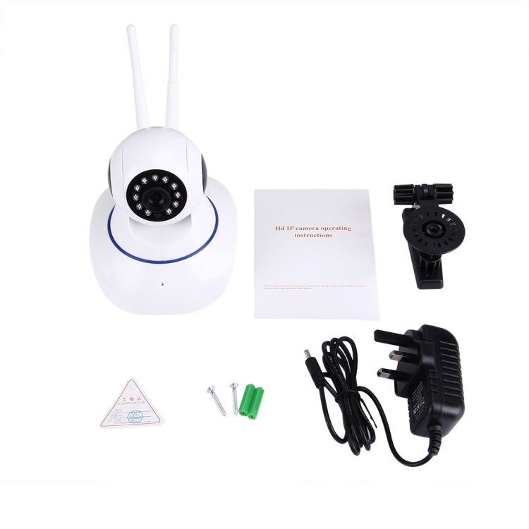 Smart Home Security IP Alarm Camera HD 360 Degrees Rotation PTZ Motion Detection Night Vision Remote Online Viewing Family Assistant, Support WiFi & TF Card & Mobile Phone Remote & Android / IOS / Windows OS