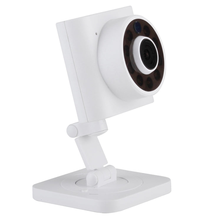 ESCAM Wall-E QF601 ONVIF 1/4 inch CMOS 1.0MP WiFi IP Camera, Support Motion Detection / Night Vision, IR Distance: 10m(White)