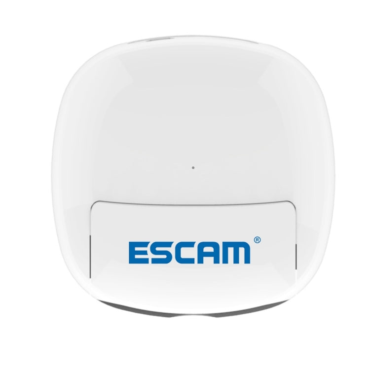 ESCAM Shell QN01 1/3 inch CMOS 2.0MP WiFi IP Camera, Program: Ambarella A5S, Support Motion Detection / Night Vision, IR Distance: 10m(White)