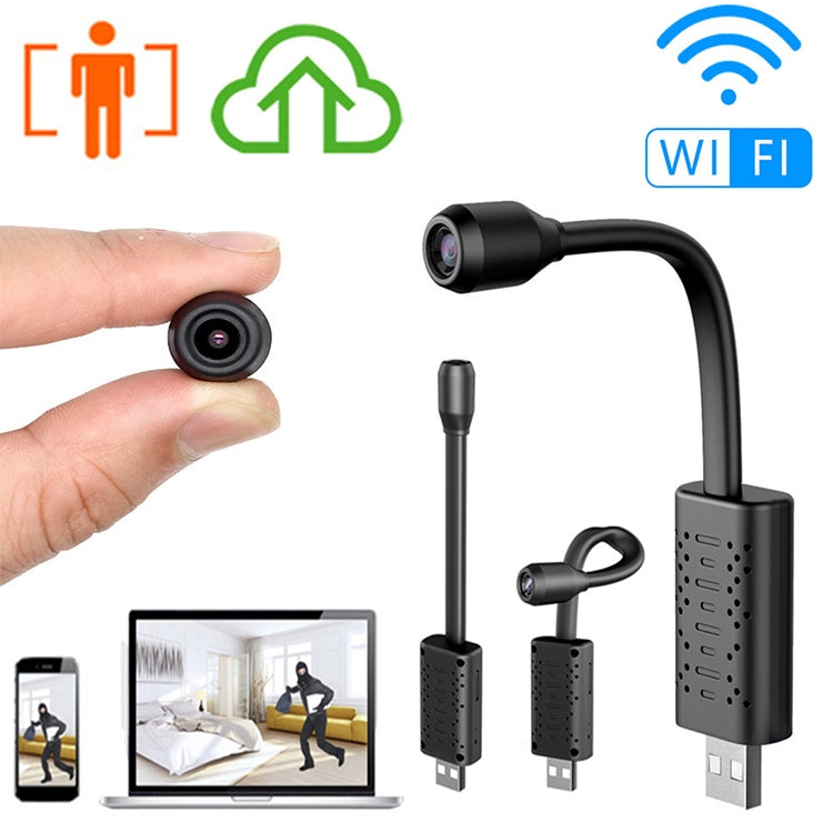 Indoor Home Mini USB Integrated Wireless WIFI Camera with 32GB Memory Card