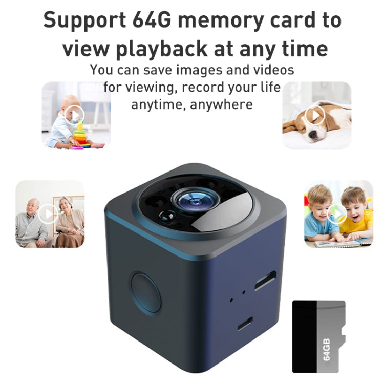 AS02 1080P HD Home Security Surveillance Camera Supports Infrared Night Vision, Two-Way Voice Intercom, No TF Card