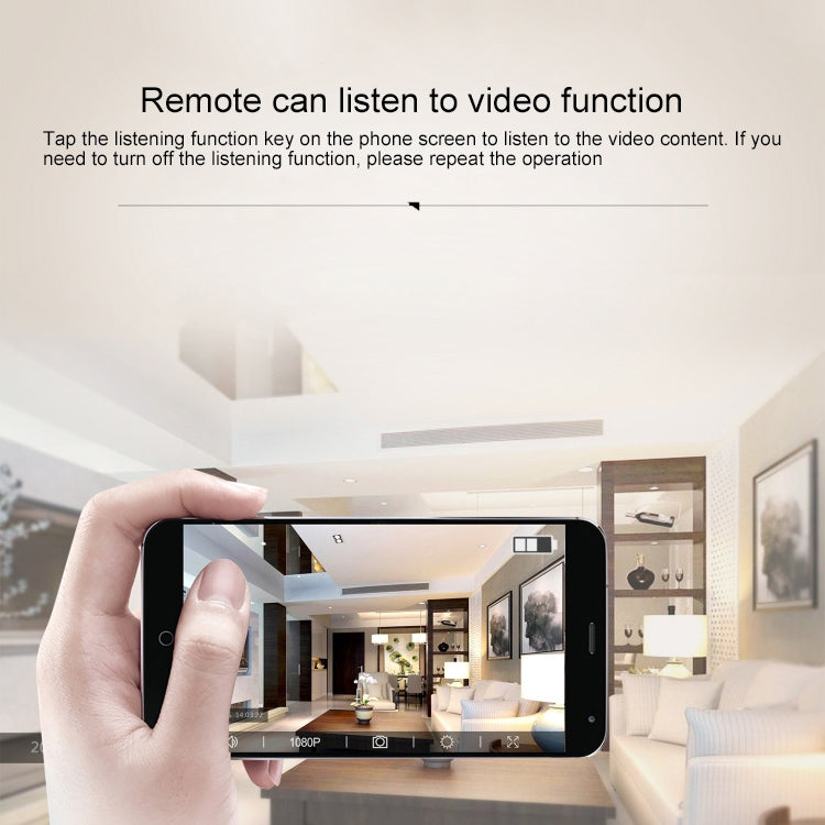 HDQ15 4K HD WIFI Mini Camera, with IR Night Vision & Remote Surveillance