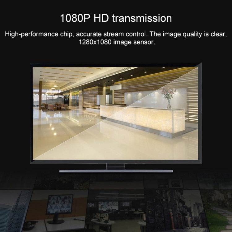 H105 1080P HD 8-ways Wiring-free Wireless Camera NVR Kit