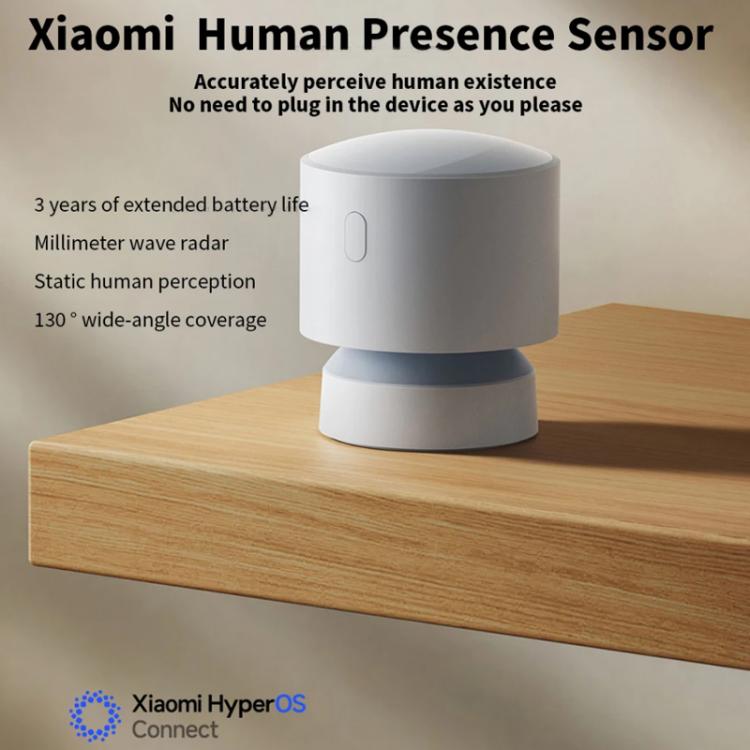 Xiaomi Presence Sensor XMOSB01XS Smart Wireless Home Connection Bluetooth 5.0 Body Motion Sensors  - White