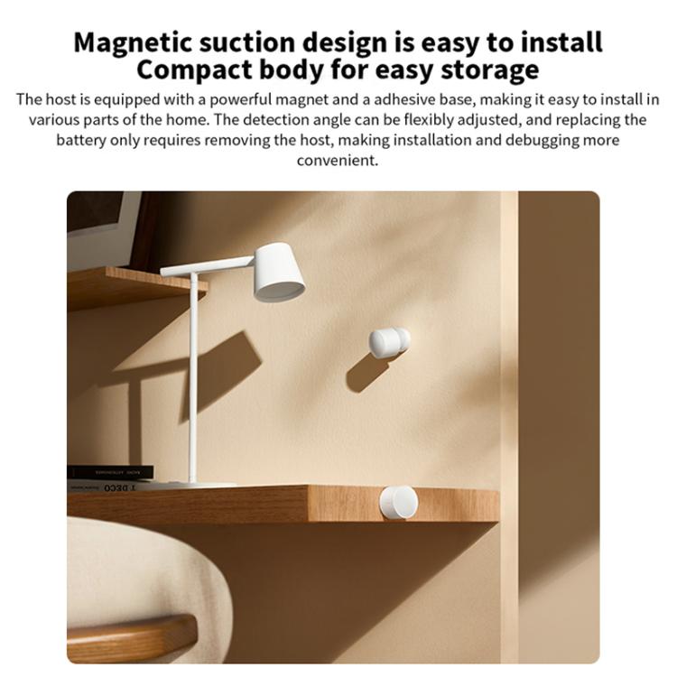 Xiaomi Presence Sensor XMOSB01XS Smart Wireless Home Connection Bluetooth 5.0 Body Motion Sensors  - White