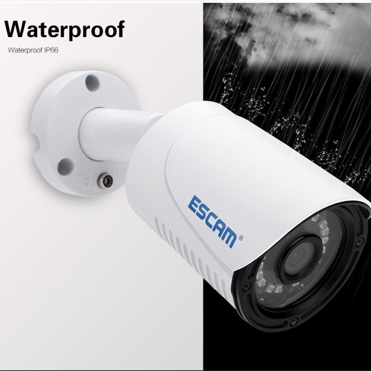 ESCAM ESCAM Plane QE07 HD 720P ONVIF 1/4 inch CMOS 1.0MP Bullet IP Camera, Support Motion Detection / Night Vision, IR Distance: 15m