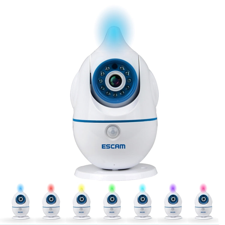 ESCAM Penguin QF521 HD 720P CMOS 1.0MP WiFi IP Camera, Support Motion Detection / Night Vision, IR Distance: 10m